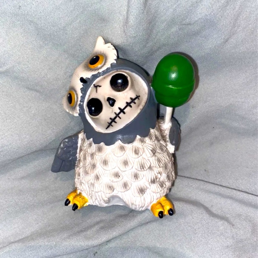 Furrybones Snow Hootie Owl Figure